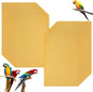 50 Pcs Gravel Liner Paper for Bird Cage, Easy Clean Pet Grinding Sandpaper for by MuxhelUS