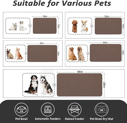 Dog Food Mat - Absorbent Cat Mat - Image 4