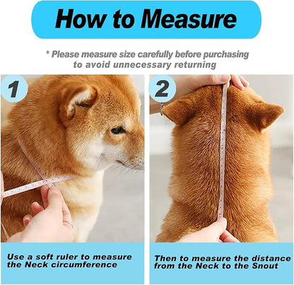 Supet Adjustable Dog Cone Collar After Surgery to Stop Licking, E Collar - Image 4