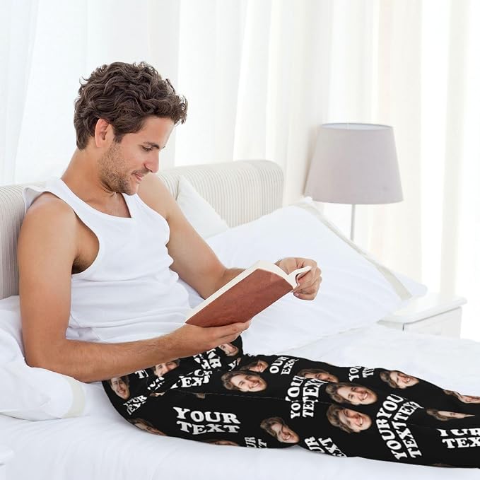 Personalized Pajama Pants For Men Women Custom Pajama Pants - Image 5