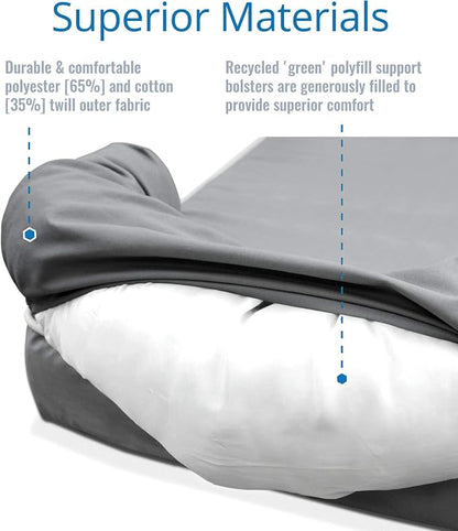 PetFusion Ultimate Dog Bed, Orthopedic Memory Foam, Medium Firmness Pillow - Image 6