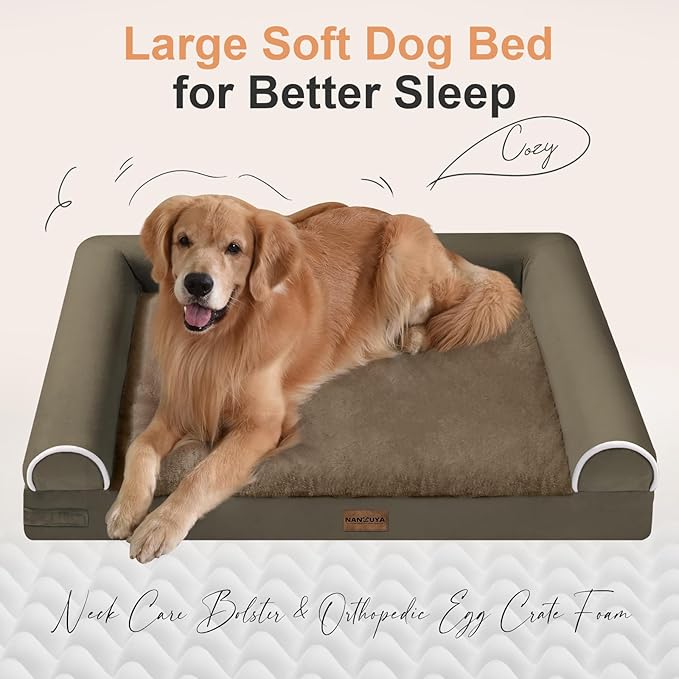 Small Dog Bed Orthopedic Washable: Beds Bolster Small Sized Dogs Bed Egg Crate - Image 2