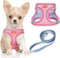 YIMEIS Dog Harness and Leash Set, No Pull Soft Mesh Pet Harness, Reflective by YIMEIS