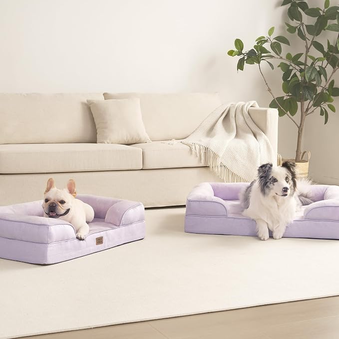 EHEYCIGA Orthopedic Dog Beds Large Sized Dog, Waterproof Memory Foam Pet Bed - Image 8