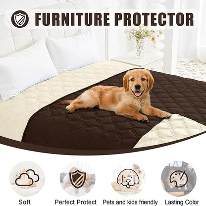 Smiry Waterproof Dog Bed Cover Blanket 40x70, Soft Reversible Pet Blanket - Image 8