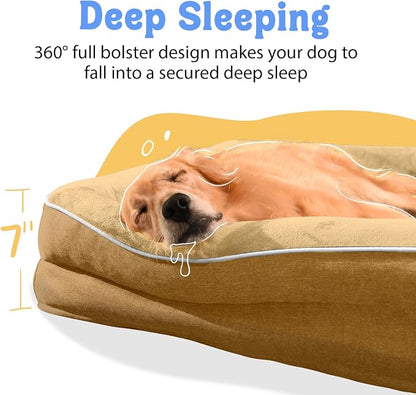 Washable Orthopedic Large Dog Bed - Image 3