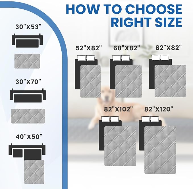 Waterproof Dog Bed Cover, Non-Slip Dog Blanket - Image 4