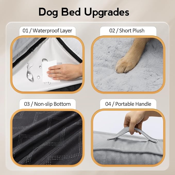 Orthopedic Dog Bed for Extra Large Dogs - Image 5