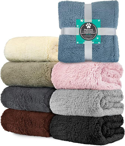 PetAmi Fluffy Waterproof Dog Blanket - Image 8