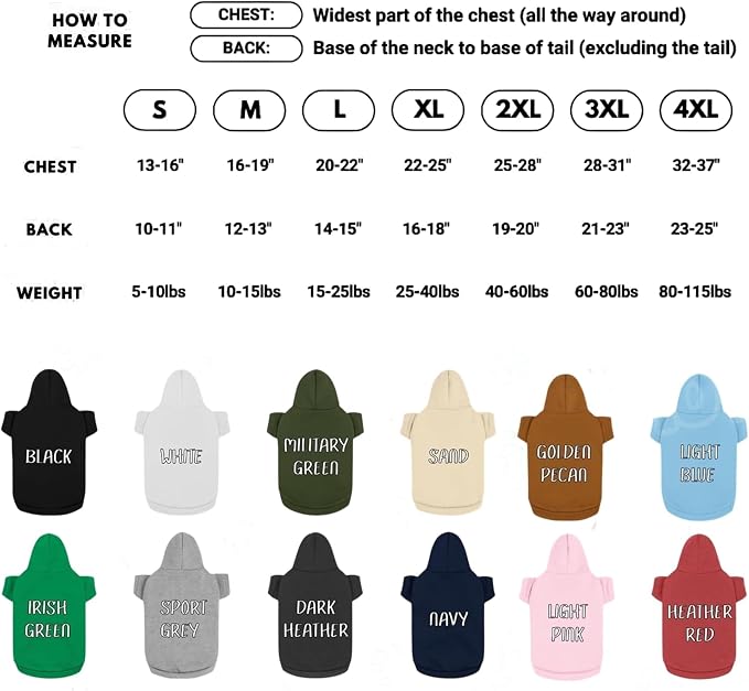Noni Personalized Name Dog Hoodie, Embroidered Puppy Sweater - Image 6