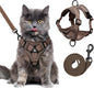 XL Cat Harness Escape Proof for Heavy Cats by GCVOPTON