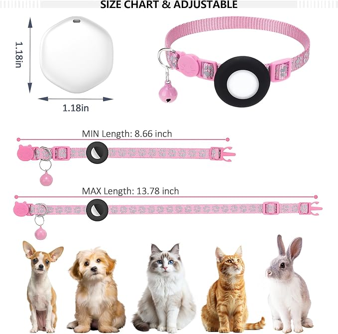 GPS Tracker for Cats, Mini GPS Pet Tracker - Image 3