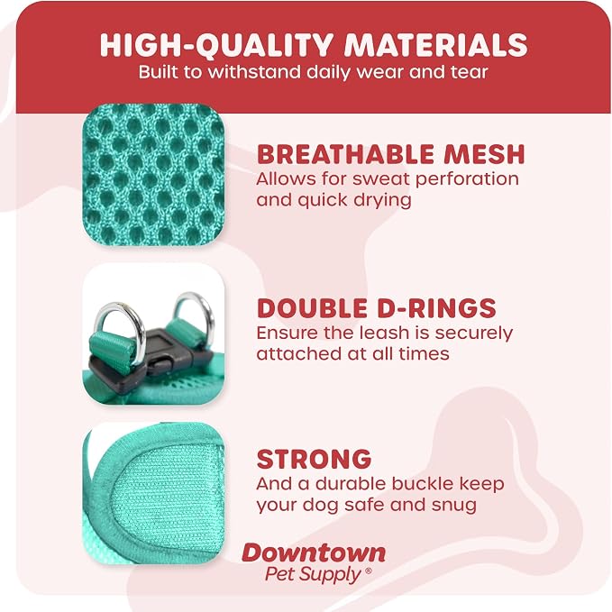 Downtown Pet Supply Step-in Dog Harness – No Pull, Adjustable Padded Mesh - Image 4