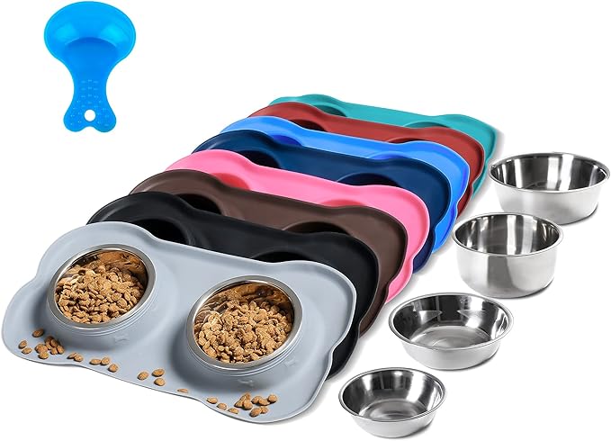 Hubulk Pet Dog Bowls 2 Stainless Steel Dog Bowl - Image 8