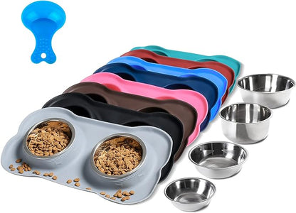 Hubulk Pet Dog Bowls 2 Stainless Steel Dog Bowl - Image 8