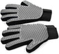 Pet Hair Removal Glove for Dogs & Cats, Bathing and Washing, Safe for by NVNAN