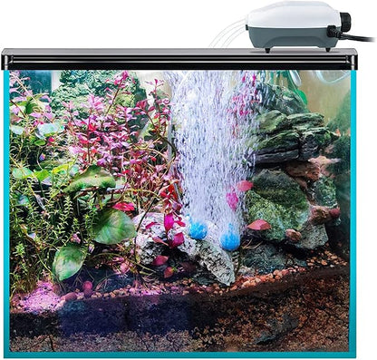 HITOP Dual Outlet Aquarium Electric Air Pump, Whisper Adjustable Fish Tank - Image 7