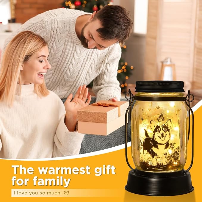 kyoryuger Corgi Gifts for Women/Men Corgi Solar Lanterns Dog Mom Birthday Dog - Image 4