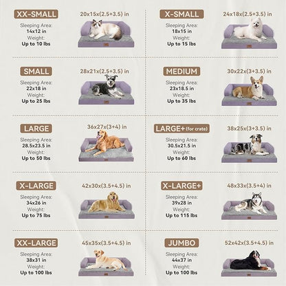 Orthopedic Large Dog Bed Washable, Orthopedic Dogs Bed - Image 3
