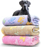 Dog Blankets for Large Dogs, 3 Pack Dog Blanket Washable 41" x 31", Fuzzy Soft by NXDZI