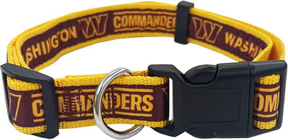 Pets First NFL Washington Commanders Dog & Cat Collar, Medium Football Team by PETSFIRST