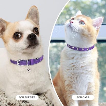 Leather Cat Collars for Boy Girl Cats - Image 7