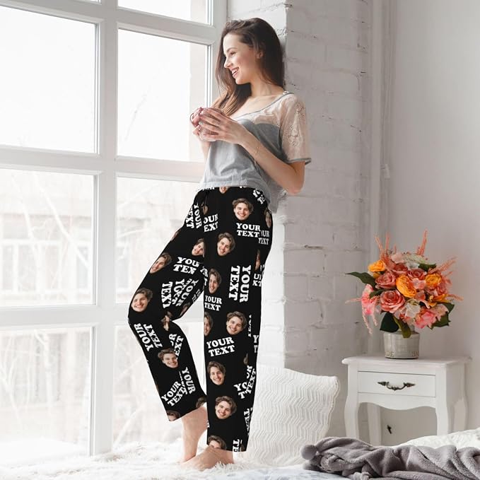 Personalized Pajama Pants For Men Women Custom Pajama Pants - Image 6