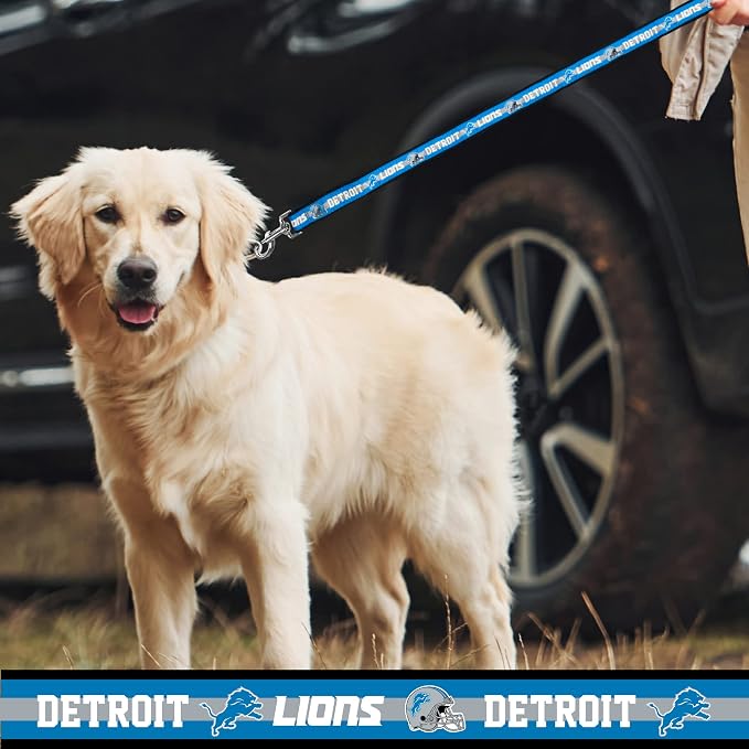 NFL PET Collar Detroit Lions Dog Collar, X-Large Football Team Collar - Image 4