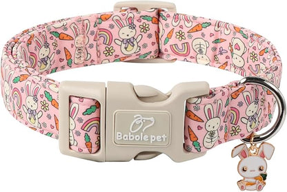 Easter Dog Collar for Medium Dogs by Babolepet