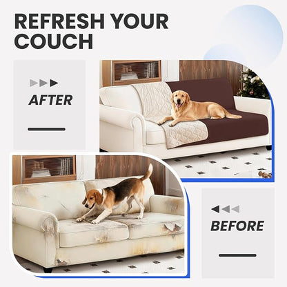 Waterproof Couch Covers for Pets, Waterproof Dog Bed Cover, Anti-Slip Soft Dog - Image 7