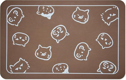 YCT Pet Cat Dog Food Mat, Non-Slip Super Absorbent, 18.1 x 11.8 inches - Image 9