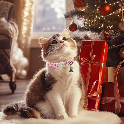 2 Pack Christmas Cat Collars - Image 5