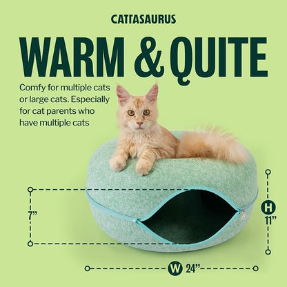 Cattasaurus Peekaboo Cat Cave Donut - Image 6
