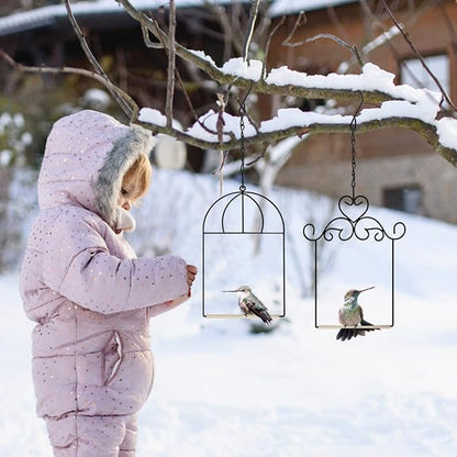 MIXXIDEA 3PK Hummingbird Perch, Hummingbird Swing - Image 6