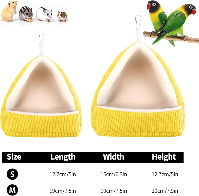 Winter Warm Bird Bed for Cage - Image 2