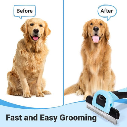 MIU COLOR Pet Grooming Brush, Deshedding Tool - Image 4