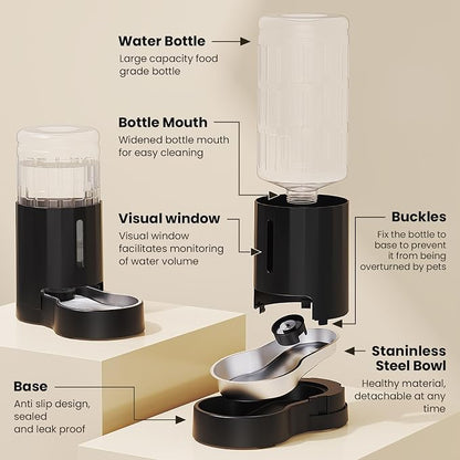 CZPET Dog Water Bowl Dispenser, 8L Automatic Dog and Cat Water Dispenser - Image 6