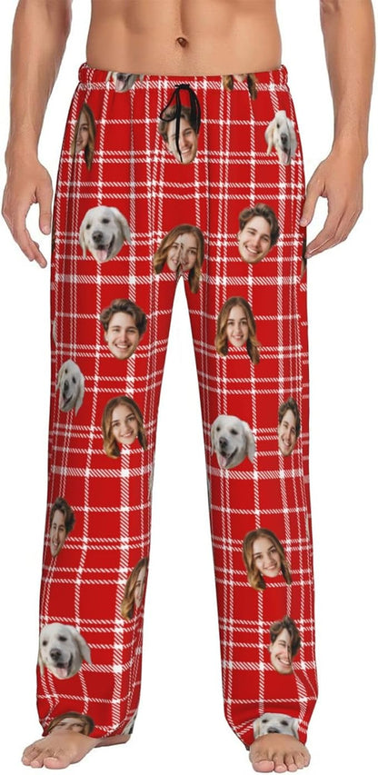 Personalized Pajama Pants For Men Women Custom Pajama Pants by Unknown