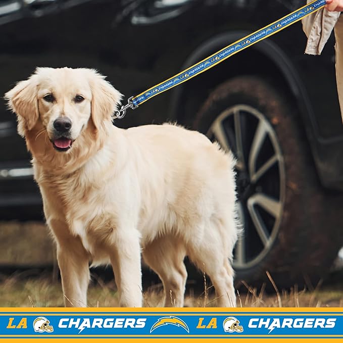 NFL PET Collar Los Angeles Chargers Dog Collar, Medium Football Team Collar - Image 4