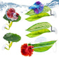 5PCS Betta Hammock & Fish Toys Set, Soft Aquarium Decor Plastic Plants that by BetterAquaSolutions