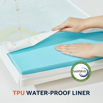 Large Cooling Dog Bed, Waterproof Pet Bed - Image 4