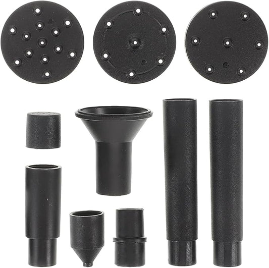 VICASKY Solar Bird Bath Fountains Accessories 10 Pcs Plastic Nozzles Pond by VICASKY
