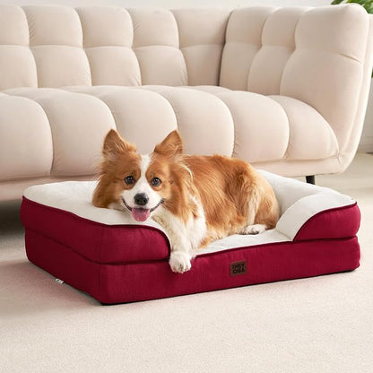 EHEYCIGA Orthopedic Dog Bed for Medium Dogs, Waterproof Memory Foam Medium Dog - Image 9