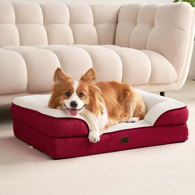 EHEYCIGA Orthopedic Dog Beds for Large Dogs, Waterproof Memory Foam Large Pet - Image 8