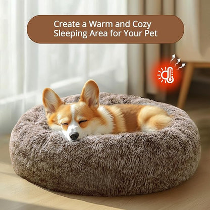 JOLLYVOGUE Calming Small Dog & Cat Bed - Image 4