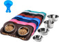Hubulk Pet Dog Bowls 2 Stainless Steel Dog Bowl by Hubulk