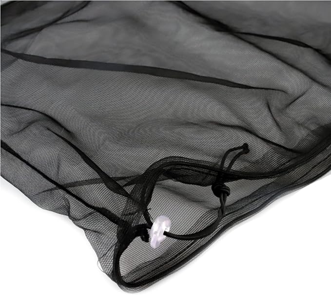 Bird Cage Seed Catcher, Large Airy Gauze Seeds Bird Cage Cover Guard Adjustable - Image 3