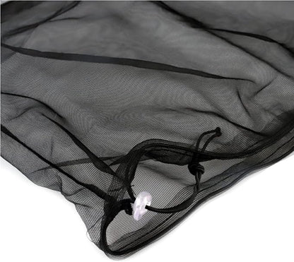 Bird Cage Seed Catcher, Large Airy Gauze Seeds Bird Cage Cover Guard Adjustable - Image 3