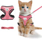 shudyear Summer cat Chest Harness and Leash, Anti-Escape Adjustable Soft mesh by Shudyear