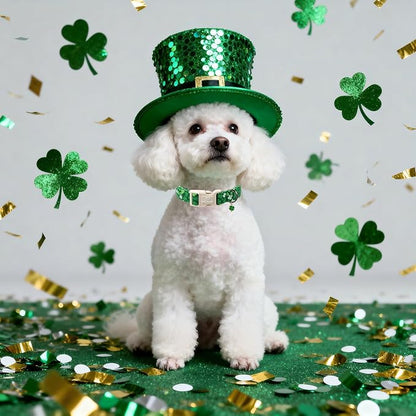 St. Patrick's Day Dog Collar for Small Dogs - Image 6